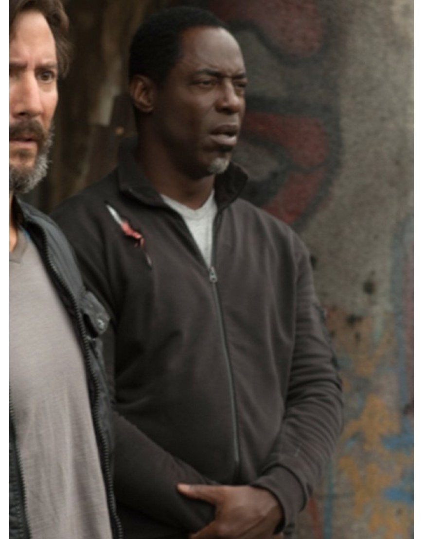 The 100 Isaiah Washington (Thelonious Jaha) Fleece Jacket
